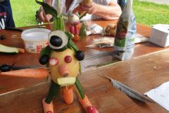 Atelier de marionnettes de légumes animé par Isabelle